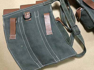 WWII German MP Canvas Carry Case – OD Green With FREE MP Sling – Reproduction