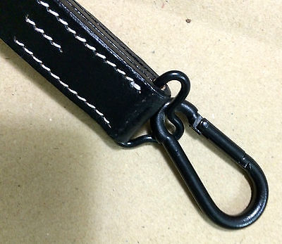 WWII GERMAN MG34/42 BLACK Leather Sling (REPRO) - Allmadeups